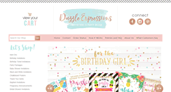 Desktop Screenshot of dazzleexpressions.com